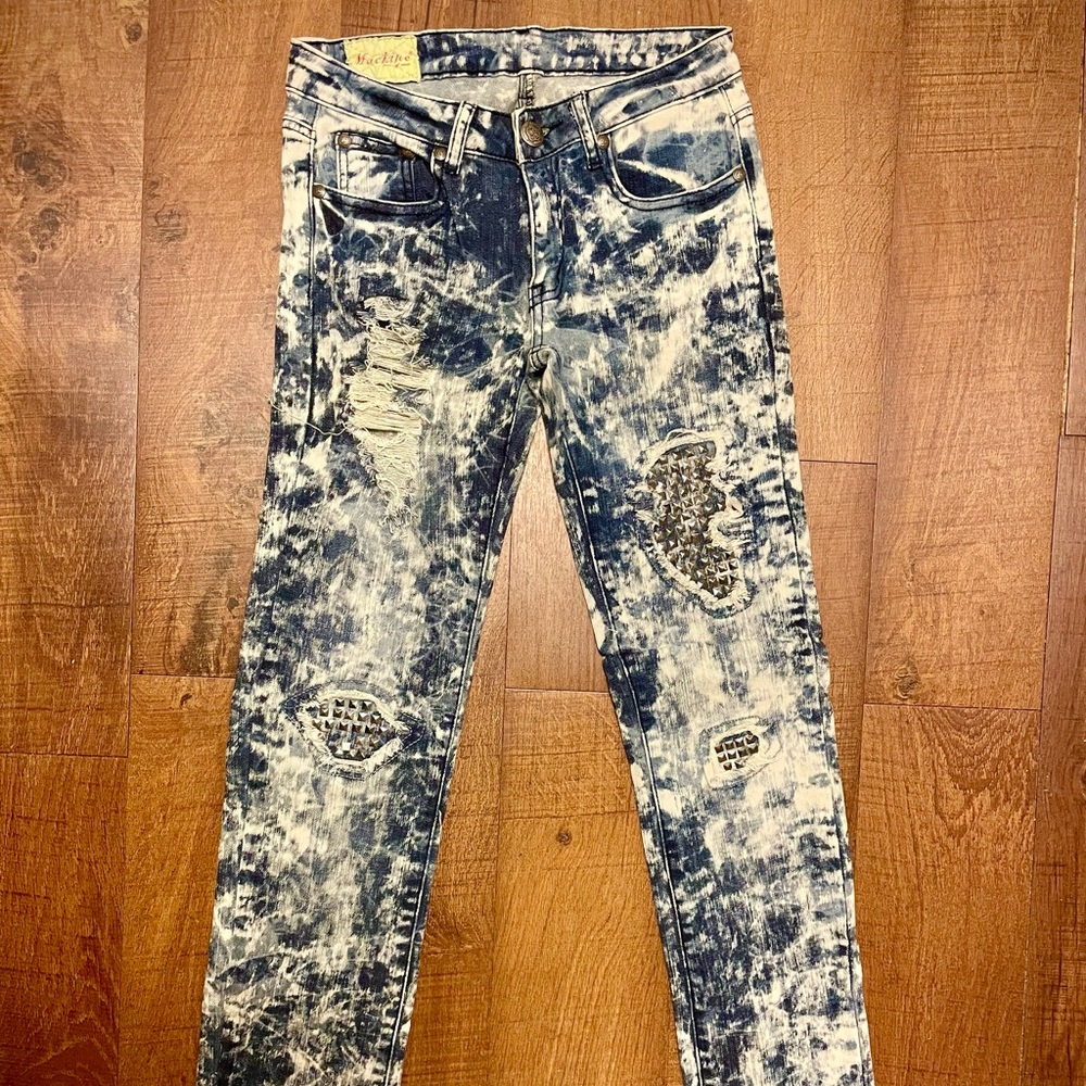 SOLD Machine Brand Studded Skinny Jeans NWT